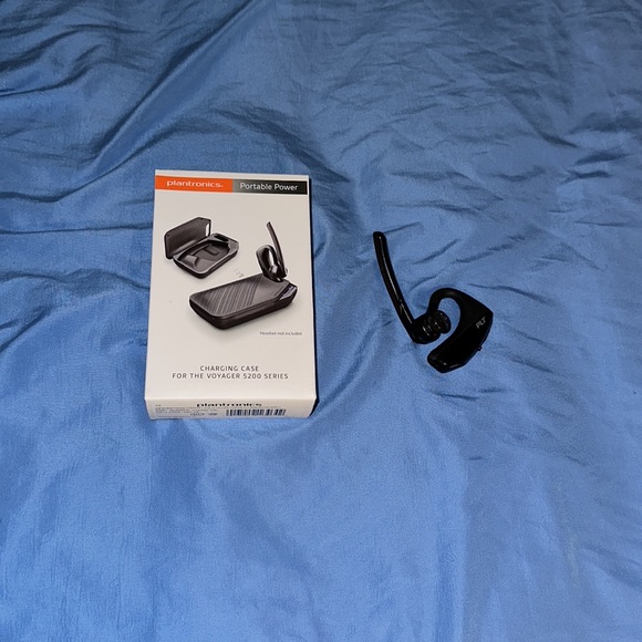 Plantronics Bluetooth headset with portable charging case - Picture 2 of 2